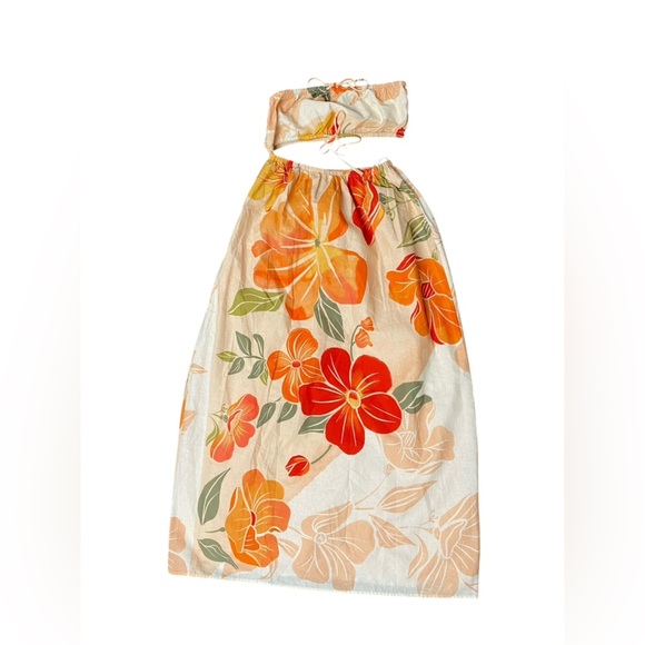 SABO Fei floral Dress Petal Scarf size M NWOT - Picture 4 of 7